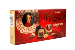 Шоколадные конфеты с марципаном Моцарт